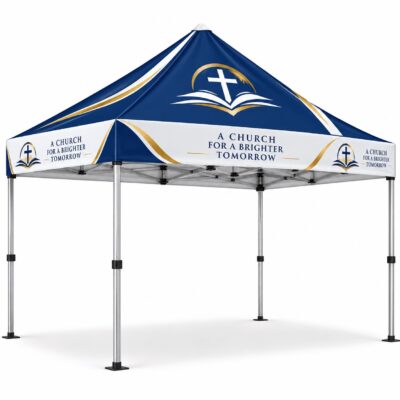 2x2m Custom Printed Gazebo | Steel Frame & Dye Sublimation