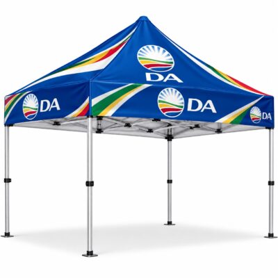 Gazebo 2 x 2m, Dye Sub, Aluminium, Complete