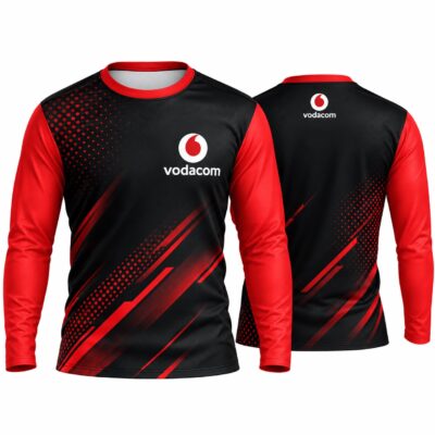 Long Sleeve Crew Neck T-Shirt | Fitted Sleeves | Sublimated