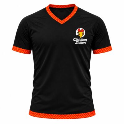 9Ten Unisex V-Neck T-shirt, Reverse Birdseye