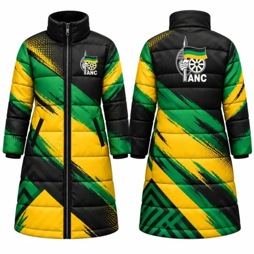 Dye Sublimated Riptech Long Puffer Jacket